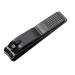 Kuuddker Black Nail Clippers Stainless Steel and Toenails Manicure Tool Flat Nose Nail Clippers S