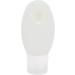 Zerodis Portable Silicone Cosmetic Storage Bottle for Outdoor Travel - Lightweight and Shampoo Bottle for Camping (White) - Buy Online on SooperMarket.com