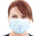 Buy Disposable 3-Layer Breathable Ear-Loop Face Masks - Made in USA Latex Free Adjustable Nose Stripe - Box of 50 | International Shipping Available - Buy Online on SooperMarket.com
