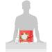 English Tea Shop Organic Book Style Red Advent Calendar - 25 Loose Leaf Tea Pyramid Bags - 13 Different Flavours. 50 g U060772 - Buy Online on SooperMarket.com