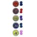 Putty Buddies Children's Earplugs for Swimming (Red)