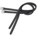 Buy Solibel BUSSE Soft-Curved Dark Brown Stirrup Leathers | Stainless Steel 150 cm - Premium Quality for Equestrian Gear - Buy Online on SooperMarket.com