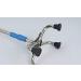 Canes Stainless Steel Walking Aids Four Foot Crutches Elderly Walking Stick Telescopic Folding Elderly Walker Aluminum Alloy Non Slip Four Corners Walking Stick - Buy Online on SooperMarket.com
