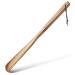 TungSam 15 inches Wooden Shoe Horn. Long Handle Shoehorn. Easy to Use and Carry. (Wooden)