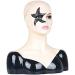 RuixFLR PVC Show Window Doll Head - Realistic Training Head for Hats Wigs Earrings & Jewelry Display - Buy Online on SooperMarket.com