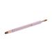 Housoutil 1pc Lip Brush Cosmetic Brush Concealer Brush Mini Lipsticks Pride Fascinators Lip Gloss Brush Dual-purpose Cosmetics Brush Telescopic Makeup Brush Lip Makeup Pink