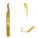 Premium Diamond Tip Precision Tweezers for Eyelash Extensions & 5D Volume Technique - International Shipping - Buy Online on SooperMarket.com