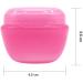 HINNASWA Travel Containers Set for Toiletries & Cosmetics - Pink/Green/Blue/White/Yellow/Purple - Buy Online on SooperMarket.com