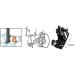 Fat-Cat MTB Bike Mechanical Disc Brake Set - Front & Rear 160mm with Bolts and Cable - TongLi - Buy Online on SooperMarket.com