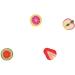 Mini 3D Fruit Slices Nail Art Decoration - Cute Fresh Fruit Clay Rods for Multi Usage - 12 Patterns - Buy Online on SooperMarket.com