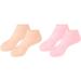 Dajidafu 2pair Silicone Exfoliating Tools for Smooth Feet Say Goodbye to Rough Skin Silica Gel Moisturizing Socks Silicone Socks colour of skin One size fits all Colour of Skin One size fits all - Buy Online on SooperMarket.com