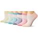 Under Armour Youth Essential 2.0 Lightweight No Show Socks, 6-Pairs Lipstick Pink Assorted Small