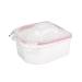 1PC Professional Acetone Resistant Soak Off Bowl Warm Nail Spa Bowl Double Layer Hand Manicure Tool For Salon Or Home Use nail soaking bowl acetone gel nail