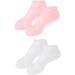 1Pair Moisturizing Socks Overnight Spa Cotton Socks Treatment Intensive Repair Dry Cracked Feet White XL - Buy Online on SooperMarket.com