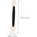 Baluue 72 Pcs Eye Shadow Applicator Eyeshadow Sponge Applicator Dual Ended Eyeshadow Brush Black - Buy Online on SooperMarket.com