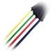 KB Powerbands Resistance Bands Set | Exercise Bands with Handles & Door Anchor for Strength Training & Physical Therapy - Includes Digital Training Downloads - Buy Online on SooperMarket.com