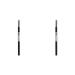 Maybelline New York Eyebrow Pencil Brow Ultra Slim Liner No. 04 Medium Brown (Pack of 2) Medium Brown 1 piece (Pack of 2)