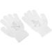 Leeadwaey Ice Skating Gloves for Girls & Women - Magic Stretch Black Flower & Snowflake Styles - Kids to Adult Sizes - Buy Online on SooperMarket.com