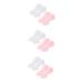 FOMIYES 6 Pairs Exfoliating Moisturizing Socks Foot Heel Socks for Dry Cracked Feet Heal Socks Spa Socks Cuticles Socks Cracked Heel Lotion Pedicure Sebs Cosmetic Miss Skin Friendly