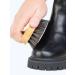 Shoe Polishing Brush With Wooden Handle High Shine Polish Buffing Brushes For Traditional Colour With Natural Bristles Ideal For Leather Shoes Boots Suede and Canvas - Buy Online on SooperMarket.com