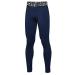 PRIESSEI Youth Boys' Compression Pants Kids Running Leggings Sports Football Tights Basketball Baselayer Blue Medium