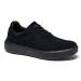 OrthoComfoot Men's Fashion Sneakers with Arch Support Ergonomic Shoes for Plantar Fasciitis Orthopedic Casual Shoes for Achilles Tendonitis Flat Feet 11 W1-black