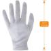Audab 12 Pairs White Cotton Gloves for Dry Hands | SPA & Inspection Gloves | Size 24.0 - Buy Internationally - Buy Online on SooperMarket.com
