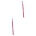 2pcs Makeup Tool Kit Lipstick Applicator Makeup Brush Handy Lip Brush Lip Brush Applicator