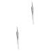 PLAFOPE 6 Pcs Clip Stainless Pimple Remover Blackhead Tweezers Tool Pimple Tools Silver Stainless Steel