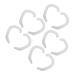 Protruding Ear Support 5 Pairs Aesthetic Ear Corrector Silicone Protruding Ear Corrector Ear Support External Auricle Ear Corrector for Protruding Ears Deformed Ears Flared Ears
