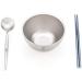 Keith Titanium Ti5354 Double-Wall Insulated Bowl - 18.6 fl oz | Lightweight & Durable - Buy Online on SooperMarket.com