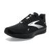 Brooks Mens Launch 9 Neutral Running Shoe Black/White 10.5