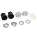 JEROME E-Bike Electric Bicycle Hub Motor Axle M12 Rear Nut/Washer//Nut Cover with 12mm Shaft