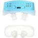 AISHFP Electric Anti-Snore Device | USB Rechargeable Stop-Snoring Device for Comfortable Sleep | Blue - Buy Online on SooperMarket.com