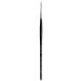 da Vinci Graphic Design Series 1105 Lettering Brush  Round Sharp Tip Kolinsky Red Sable with Black Handle  Size 1 (1105-1) Round Sharp Tip Size 1