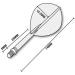 CUESOUL ROST Integrated Dart Shaft and Flights - Set of 3 pcs, Black Scorpion, Pear-Teardrop Shape - Buy Online on SooperMarket.com