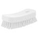 FOMIYES Nail Brush Fingernail Scrubber Brush Nail Cleaning Scrubber Brush Sink Scrubber Soft Stiff Bristles Toe Scrubber Nail Cleaner Brush Toe Brush Polyester Manicure Plastic Brush White 11.5x5cm White