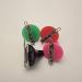 Devil Horn Halloween Hair Clips - Colorful Barrettes for Women & Girls | Party Cosplay Accessories 4 Pairs - Buy Online on SooperMarket.com