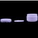 6 x Empty White Plastic Containers for Makeup | Travel Cosmetic Bottles with Screw Cap & PP Liner | Ideal for Eyeshadow Cream Lotion & Lip Balm (100g/3.4 oz) - Buy Online on SooperMarket.com