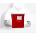 Oakridge 2 Gallon Sharps & Biohazard Waste Disposal Container - Pack of 2 - Buy Online on SooperMarket.com
