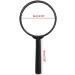Magnifying Magnifier 60mm Hand Held 5X Magnifying Loupe Reading Glass Lens G8TB Good Times - Buy Online on SooperMarket.com
