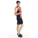 PEARL iZUMi Men's 8.5" SELECT Pursuit Tri Cycling Shorts, Breathable Compression with Reflective Fabric Large Black
