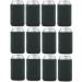 12 Pack Charcoal Can Cooler Sleeves - Blank Poly Foam Insulated Beverage Holders - Buy Online on SooperMarket.com