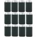 Can Cooler Sleeves Blank Poly Foam (12, Charcoal) 12 Charcoal