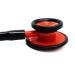 Waterproof Red & Black Matte Stethoscope for Doctors Students & Clinicians Reliable & Stylish Medical Equipment - Buy Online on SooperMarket.com