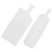 STOBOK 2Pcs handle tray mold paddle silicone mold tray molds for epoxy silicone tray rack
