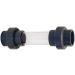 AquaForte Sight Glass with 3/3 Coupling - 50mm Installation Accessories (Grey) | International Shipping Available - Buy Online on SooperMarket.com