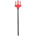 Halloween Devil Costume Set 4pcs Devil Horns Shape Headband Skirt Scepter Cosplay Costume Suit for Halloween Party - Buy Online on SooperMarket.com