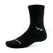 Swiftwick- PURSUIT HIKE SIX Medium-Weight Hiking Socks, Merino Wool, Mens and Womens Black Large
