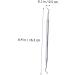 minkissy 1 Set Manicure Tools Metal Nail Pusher Cuticle Remover Cuticle Tool Precision Fine Point Nail Cuticle Trimmer for Craft Cuticle Stick Putter Stainless Steel Exfoliating - Buy Online on SooperMarket.com